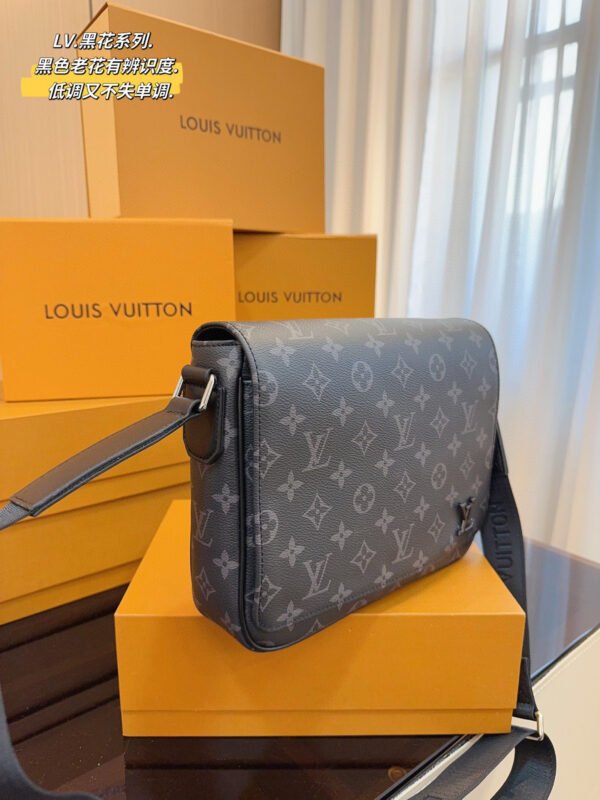 LV District PM Monogram Eclipse coated canvas