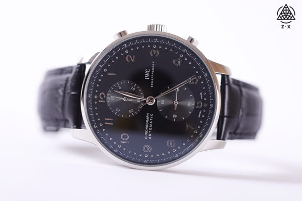 IWC Schaffhausen Chronograph Automatic – Black, Stainless-Steel Case