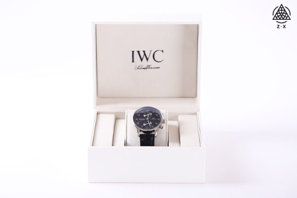 IWC Schaffhausen Chronograph Automatic – Black, Stainless-Steel Case