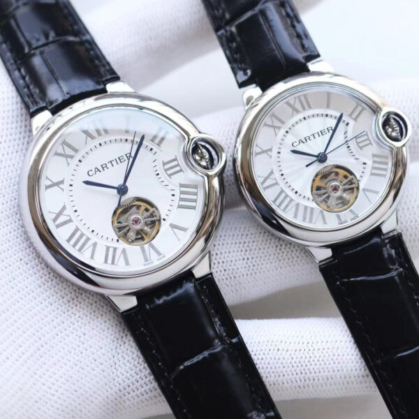 Cartier Ballon Bleu – Couple, Leather Strap