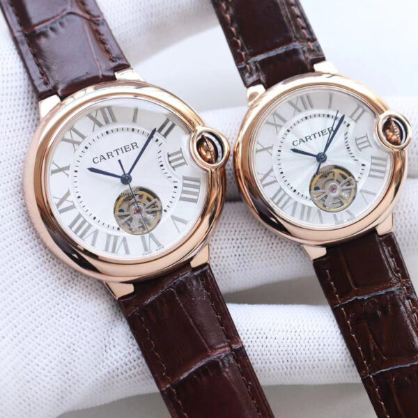 Cartier Ballon Bleu – Couple, Leather Strap