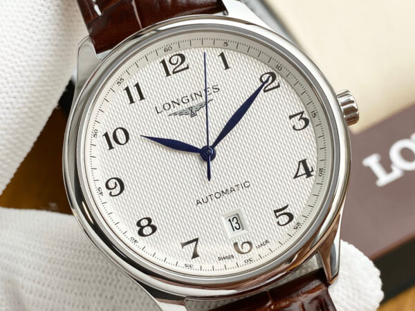 Longines Master Collection, 39 mm, Brown Alligator strap