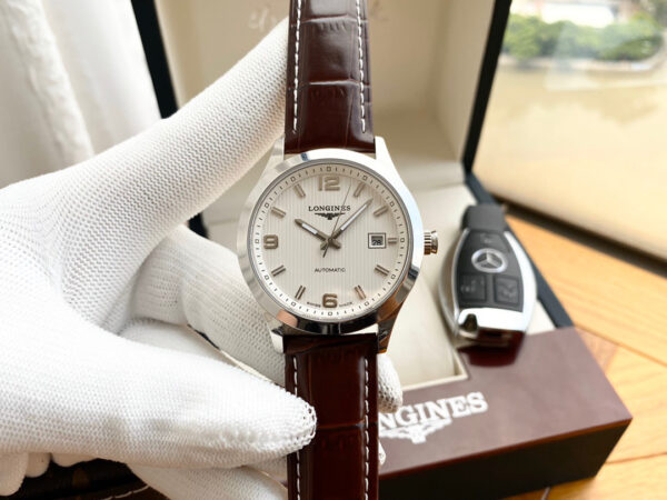 Longines Sport Conquest, 40 mm, Aligator strap