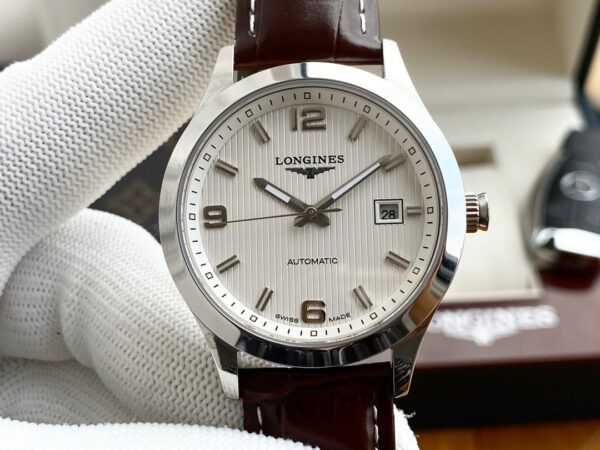 Longines Sport Conquest, 40 mm, Aligator strap