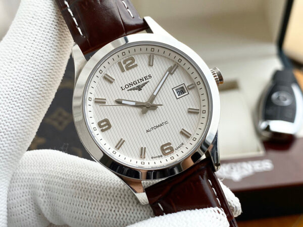 Longines Sport Conquest, 40 mm, Aligator strap