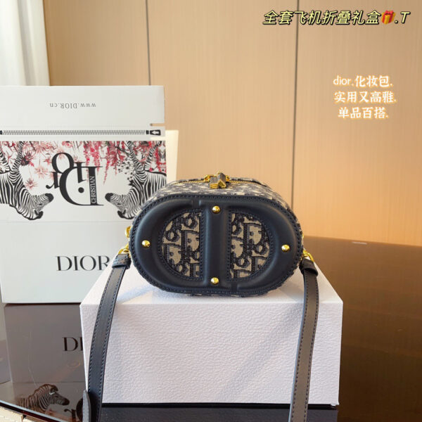 Dior Small CD Signature Vanity Case -- 3 Colors