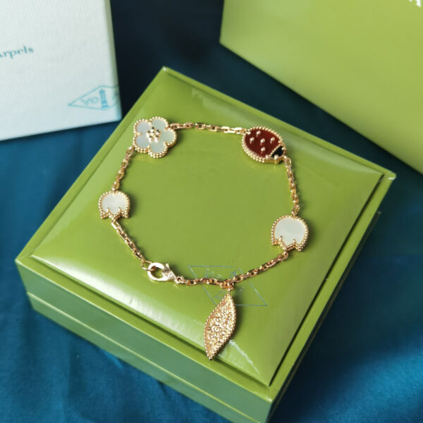 Van Cleef & Arpels Lucky Spring Bracelet, 5 Motifs