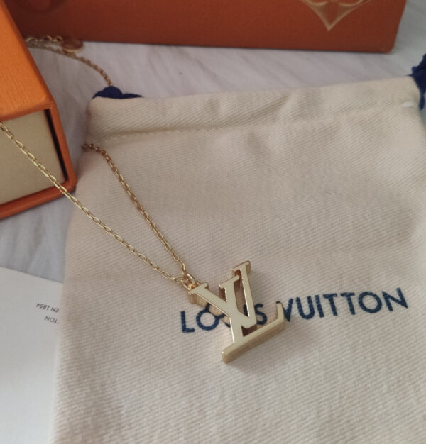 LV Monogram Chain Pendant