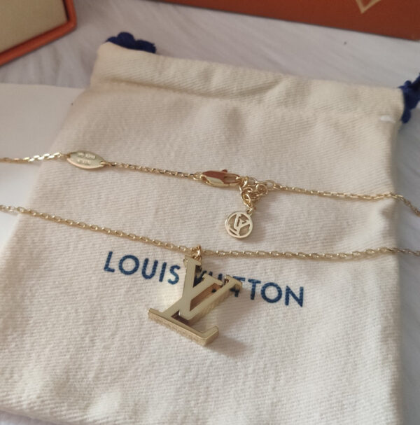 LV Monogram Chain Pendant