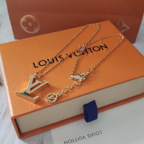 LV Monogram Chain Pendant