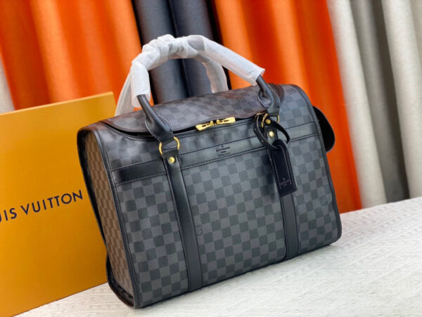 LV Pet Bag in Damier Graphite Canvas