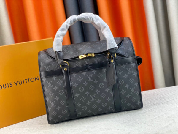 LV Pet Bag in Monogram Eclipse Canvas