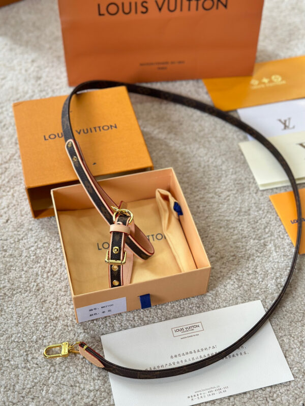 LV Pet Collar + Leash (2 in 1)