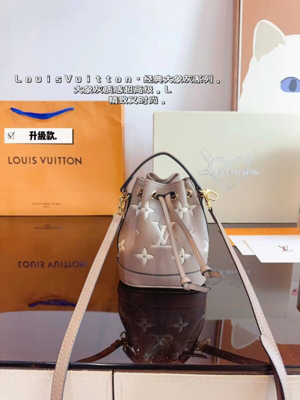 LV Monogram Trio Mini Icones Bucket bag