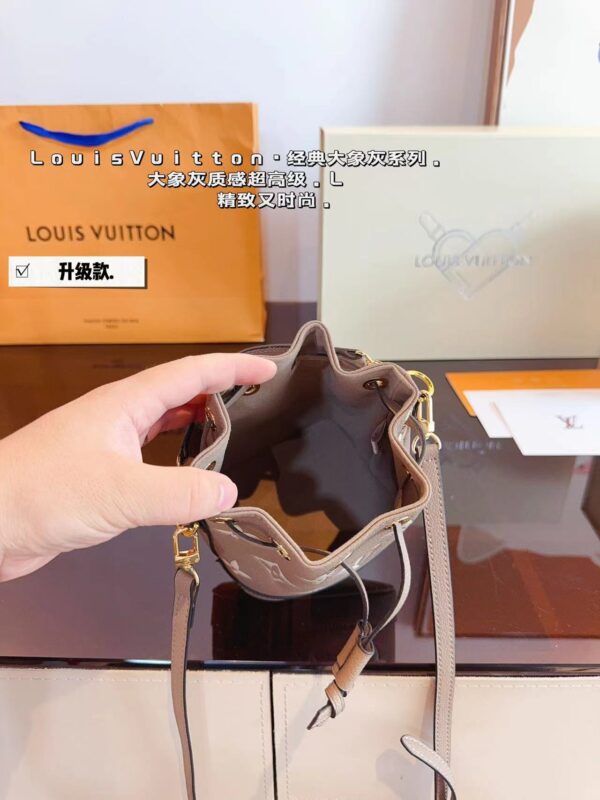 LV Monogram Trio Mini Icones Bucket bag