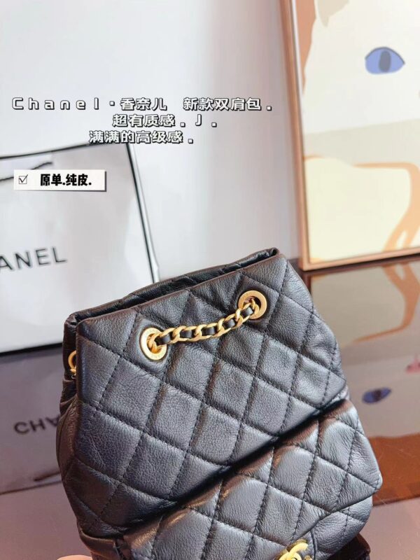 Chanel 24SS Grained Lambskin Mini Backpack